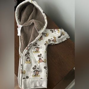 Mickey Mouse Fleece Lined Sweatshirt